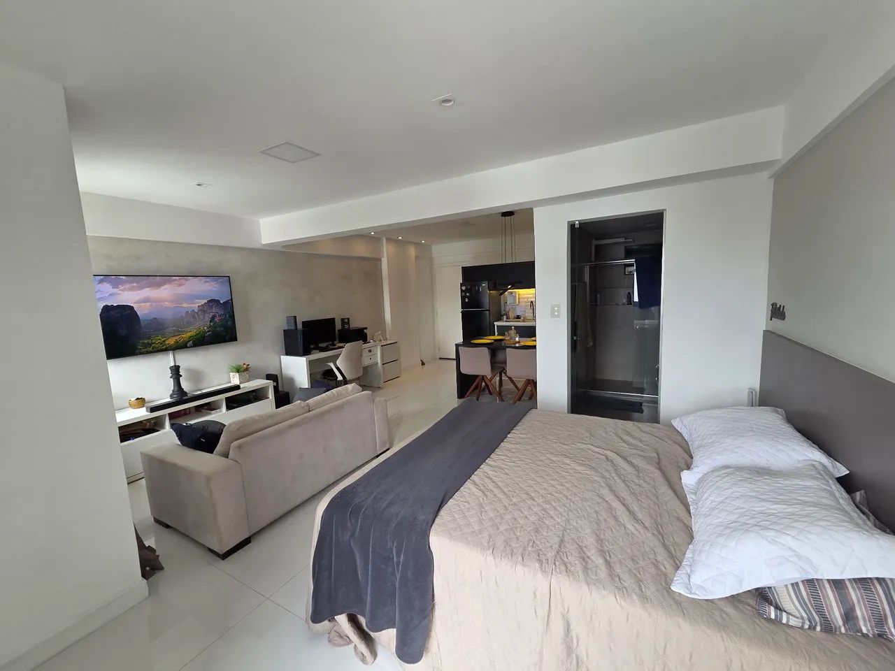 Apartamento quarto e sala nascente na pituba