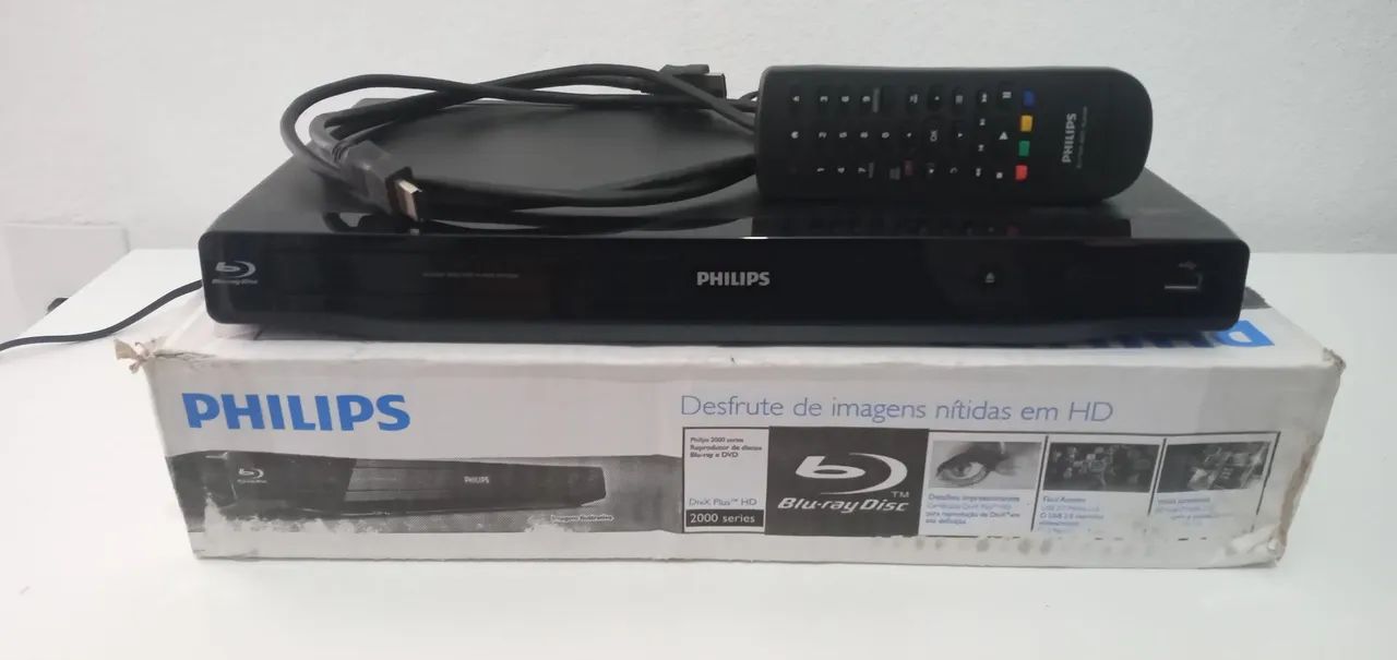 DVD Player e Blu-ray Philips 