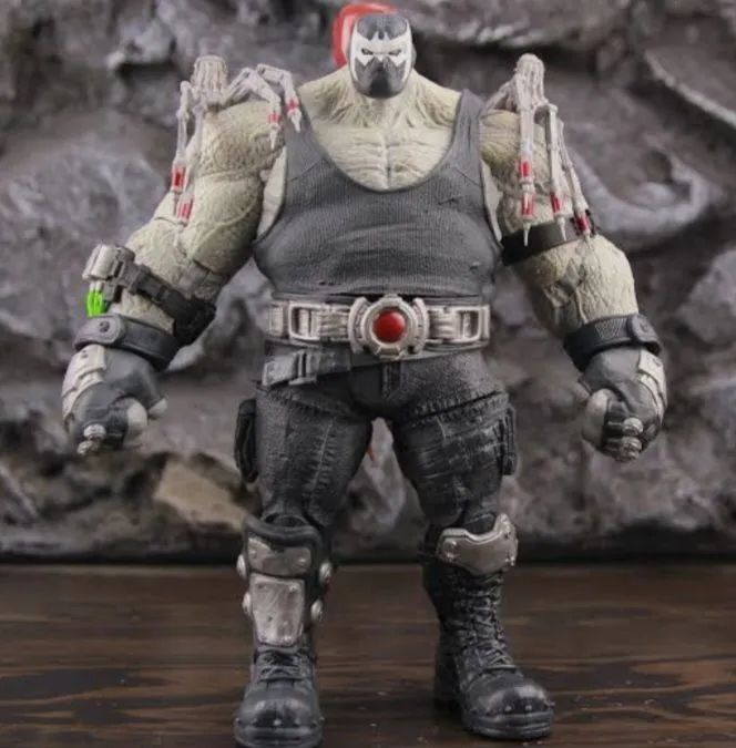 Action figure Bane e Espantalho Baf Dc multiverse mcfarlane  - Foto 3