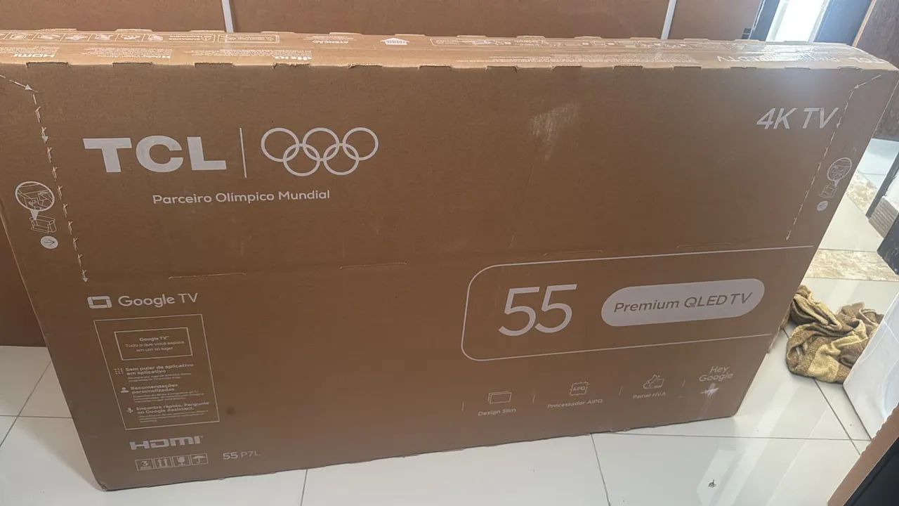 TCL 55 polegadas Qled premium lacrado