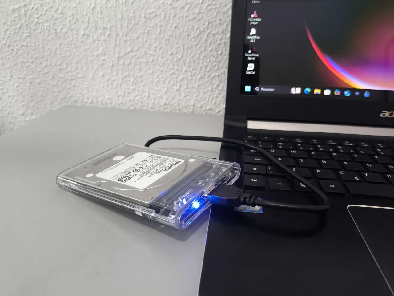 HD Externo 500Gb e 160Gb - Foto 3