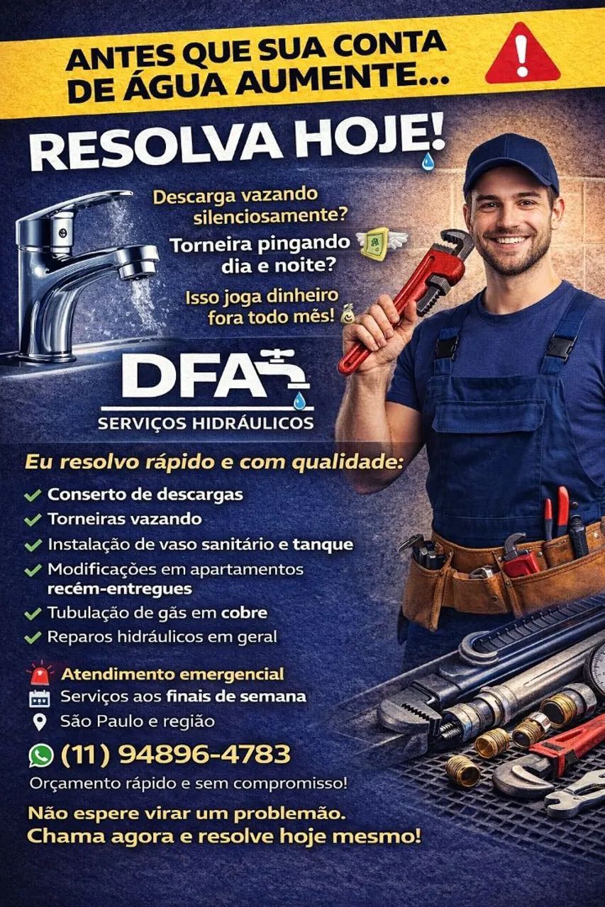 Manutenção hidráulica 