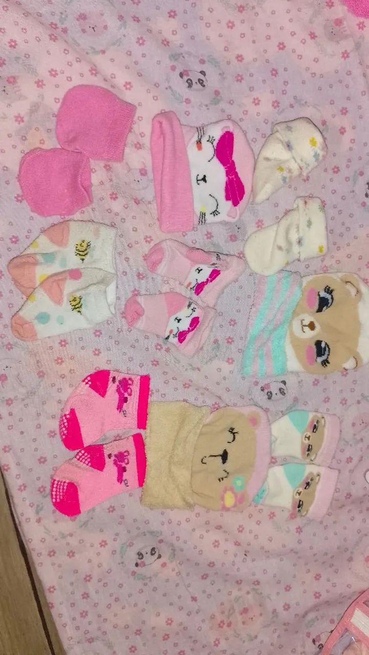 roupas para bebê 0 a 4 meses - Foto 2