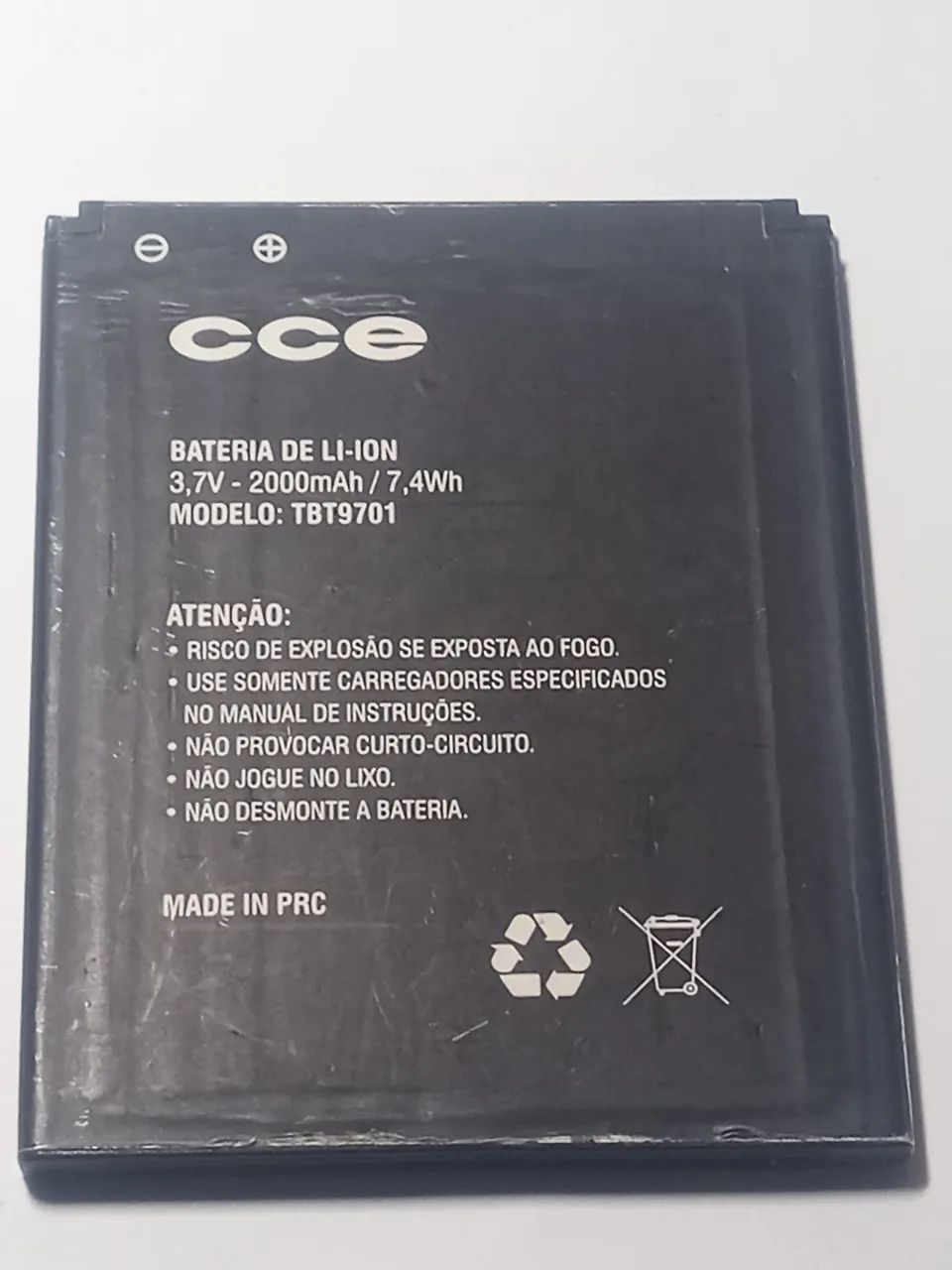 Bateria celular CCE modelo TBT9701 de 2000mAh - Foto 2