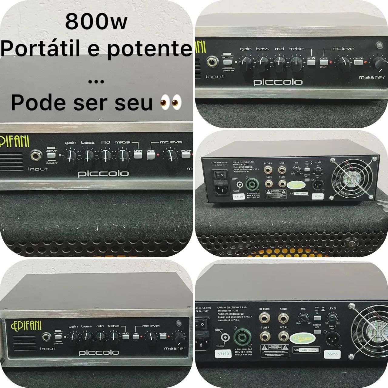 Amplificador contrabaixo  - Foto 4