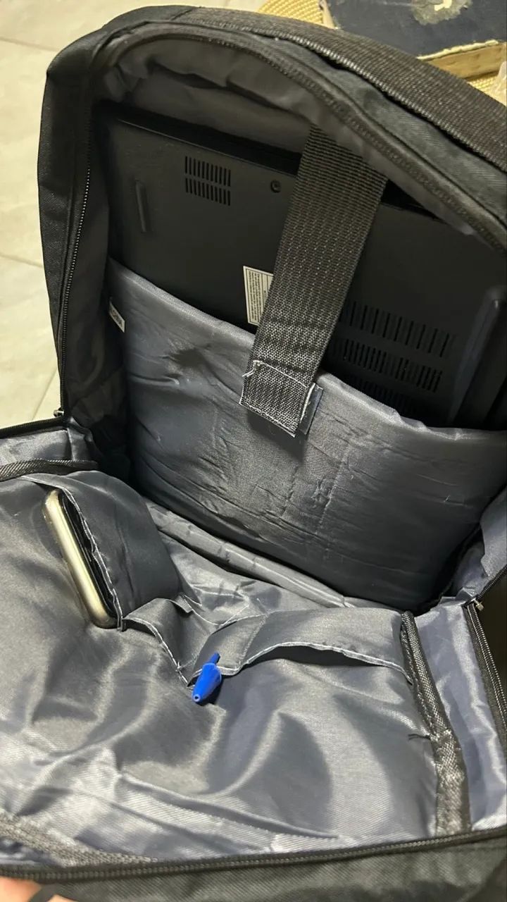 Mochila para Notebook e Uso Diário - Preta - Foto 2