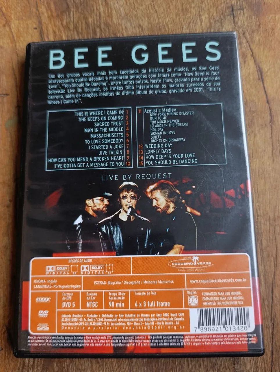 BEE GEES DVD LIVE BY REQUEST  - Foto 2