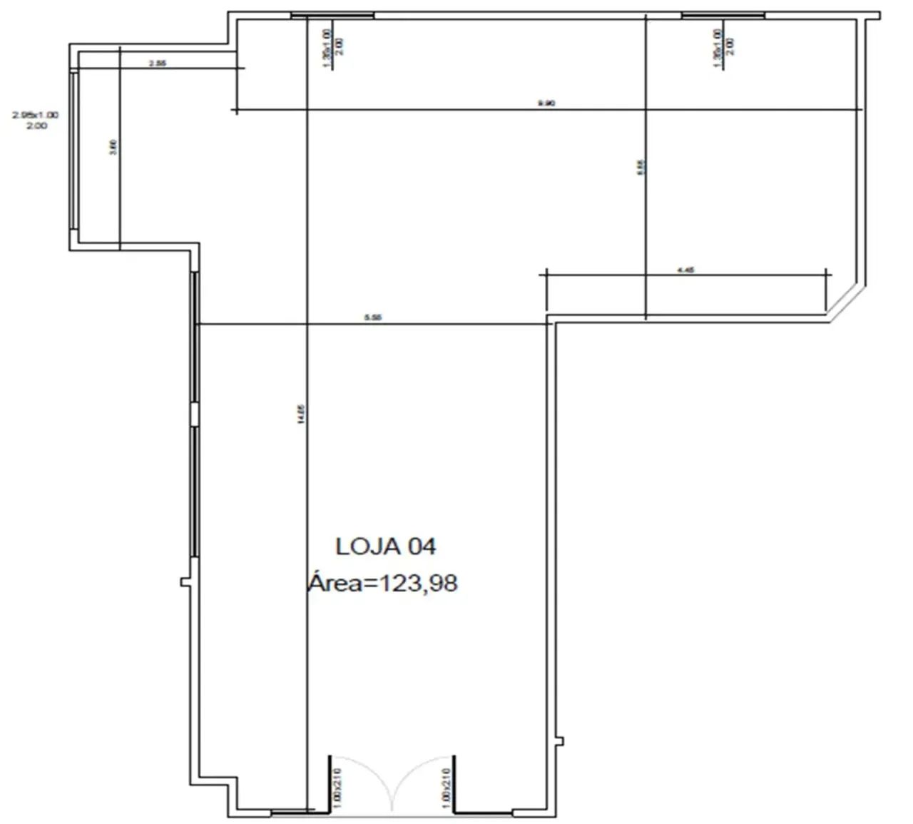 COMERCIAL LOJA 04 - CONDOMINIO MIRANTE DA COLINA - Foto 2