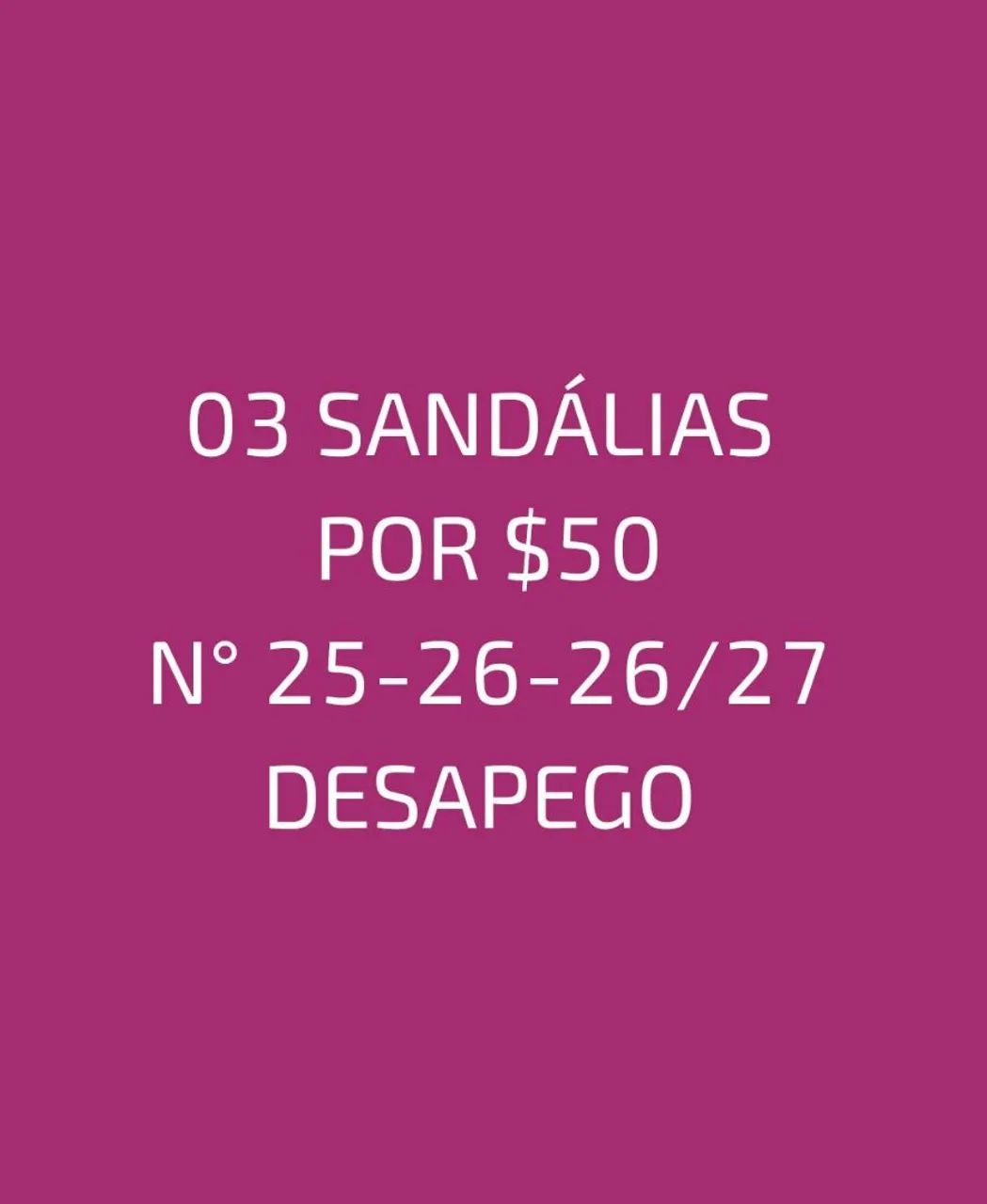 Sandálias  - Foto 2