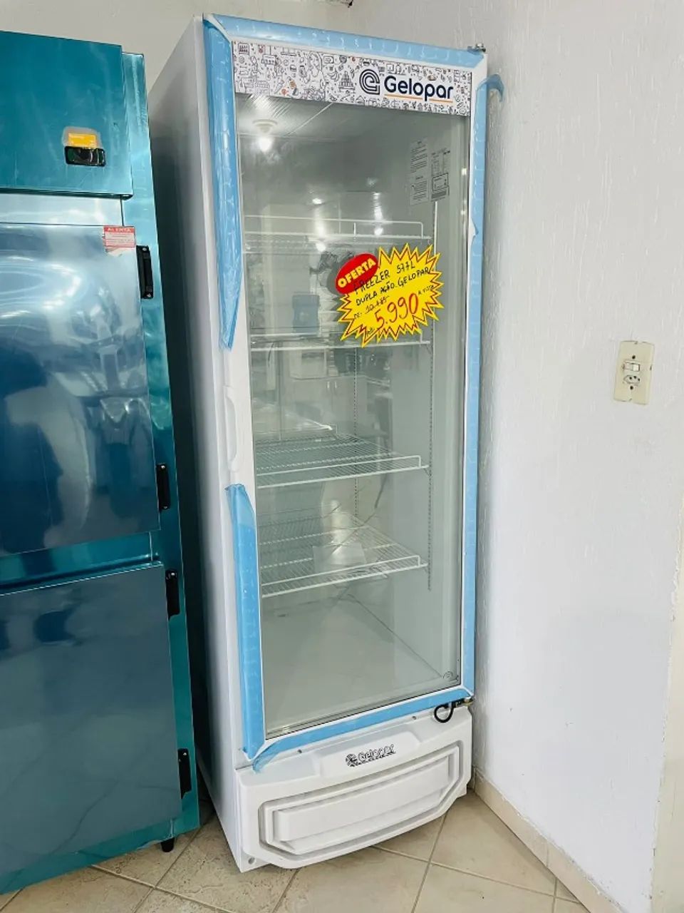 MB FREZER EXPOSITOR 570L - GELOPAR