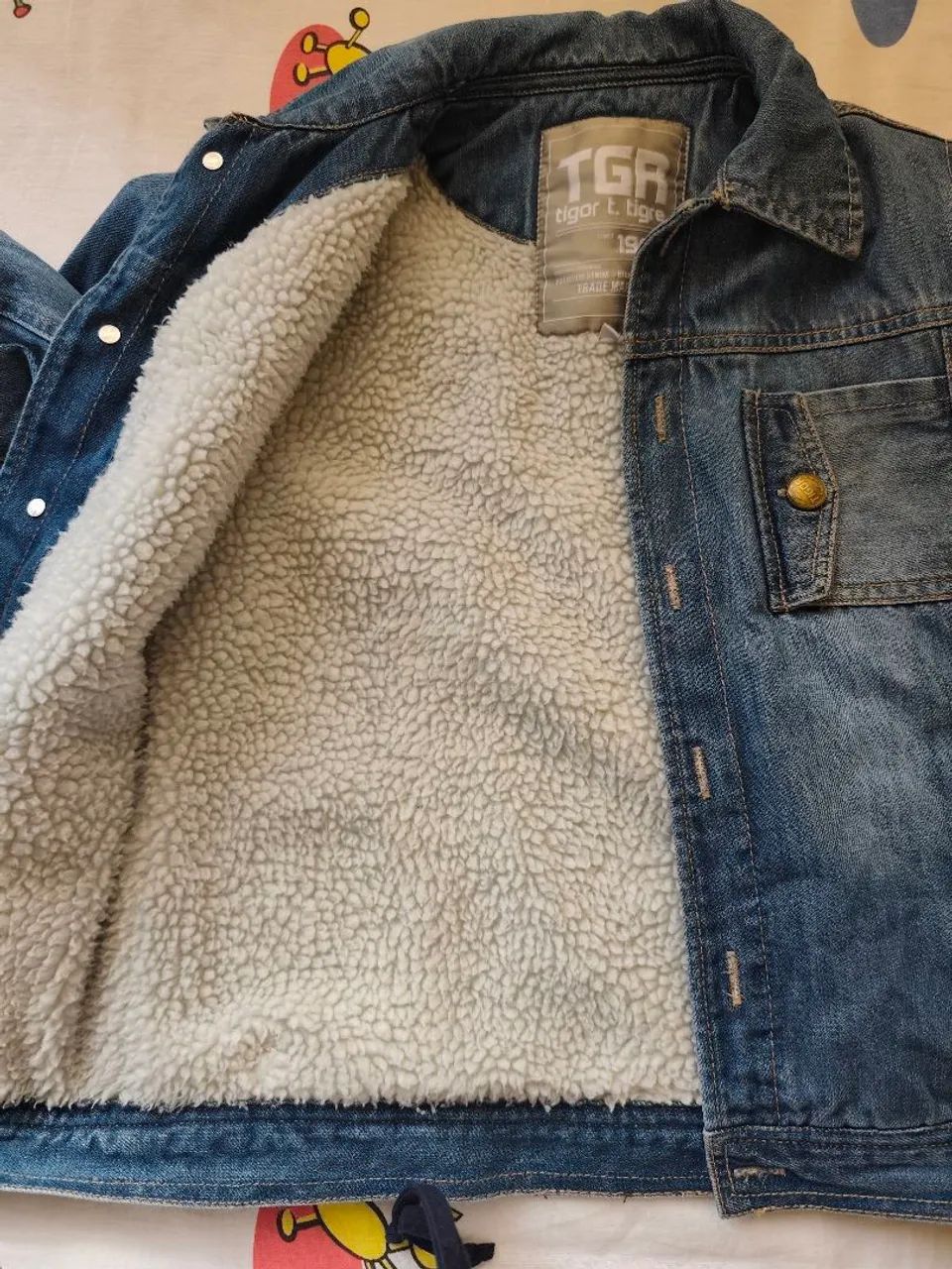 Jaqueta jeans  infantil  - Foto 3