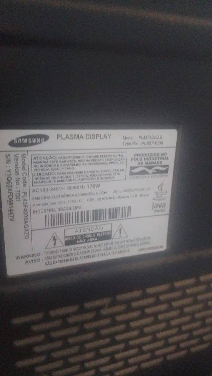 Tv 43 não é smart  - Foto 2