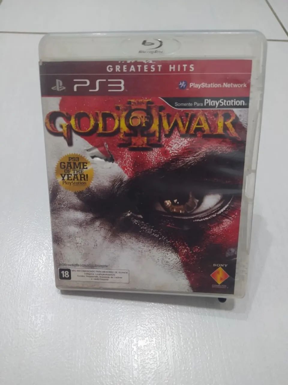 JOGO PS3 ORIGINAL - GOD OF WAR: ASCENSION CIB