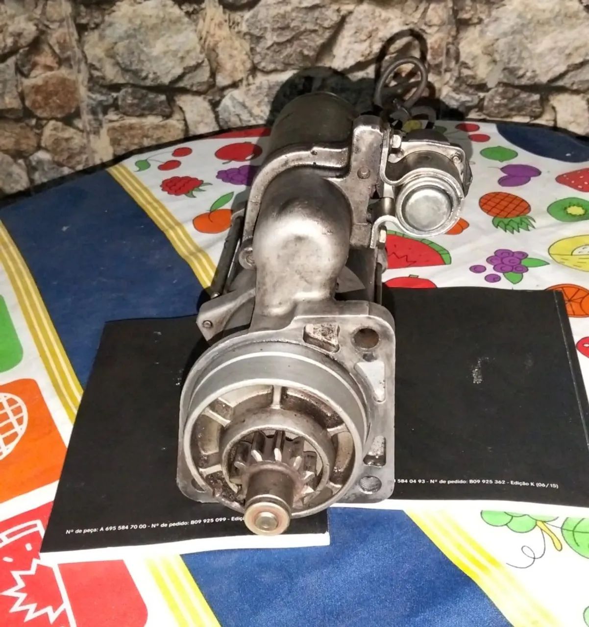 Motor de partida Mercedes Benz e Man  - Foto 3