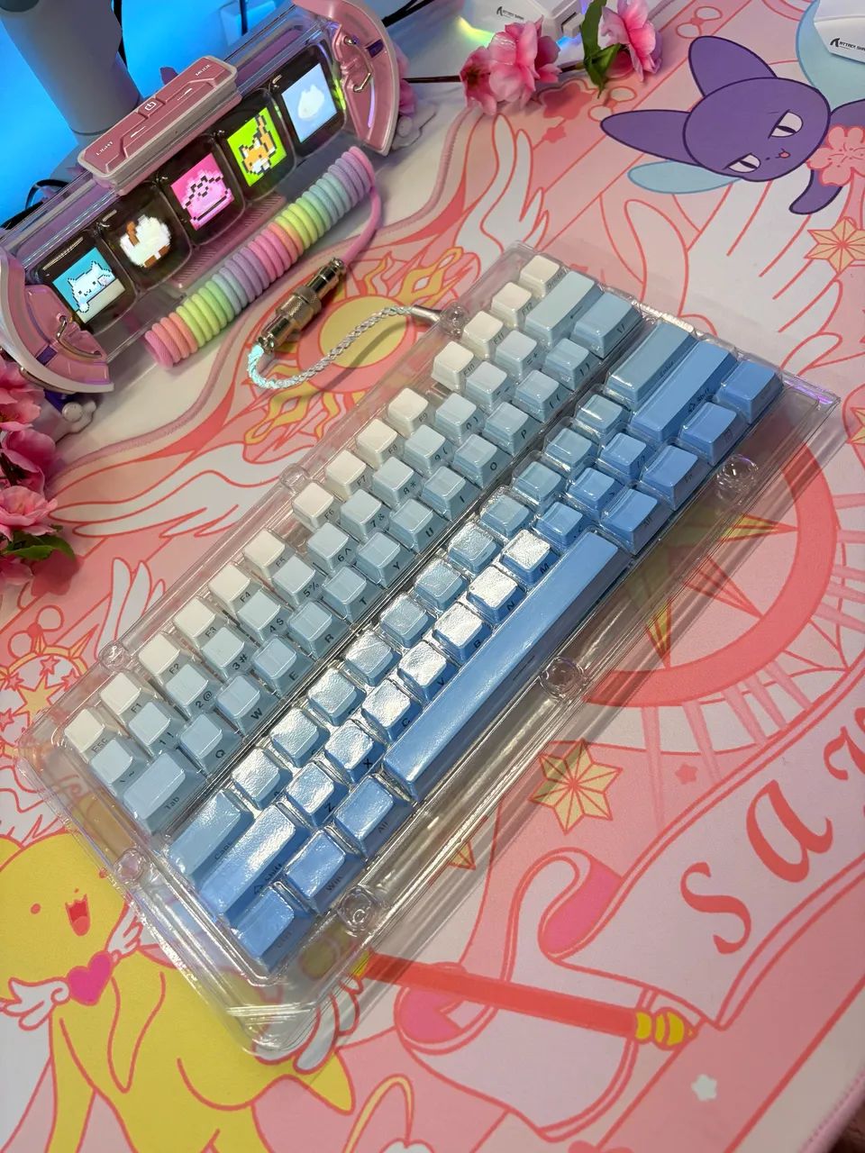 Keycap womier - azul degrade