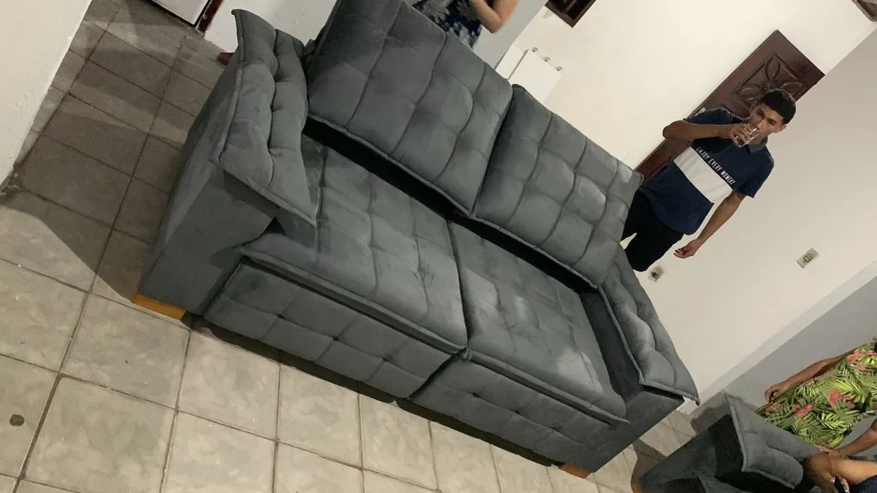 Sofá cama na promoção direto da fábrica  - Foto 3