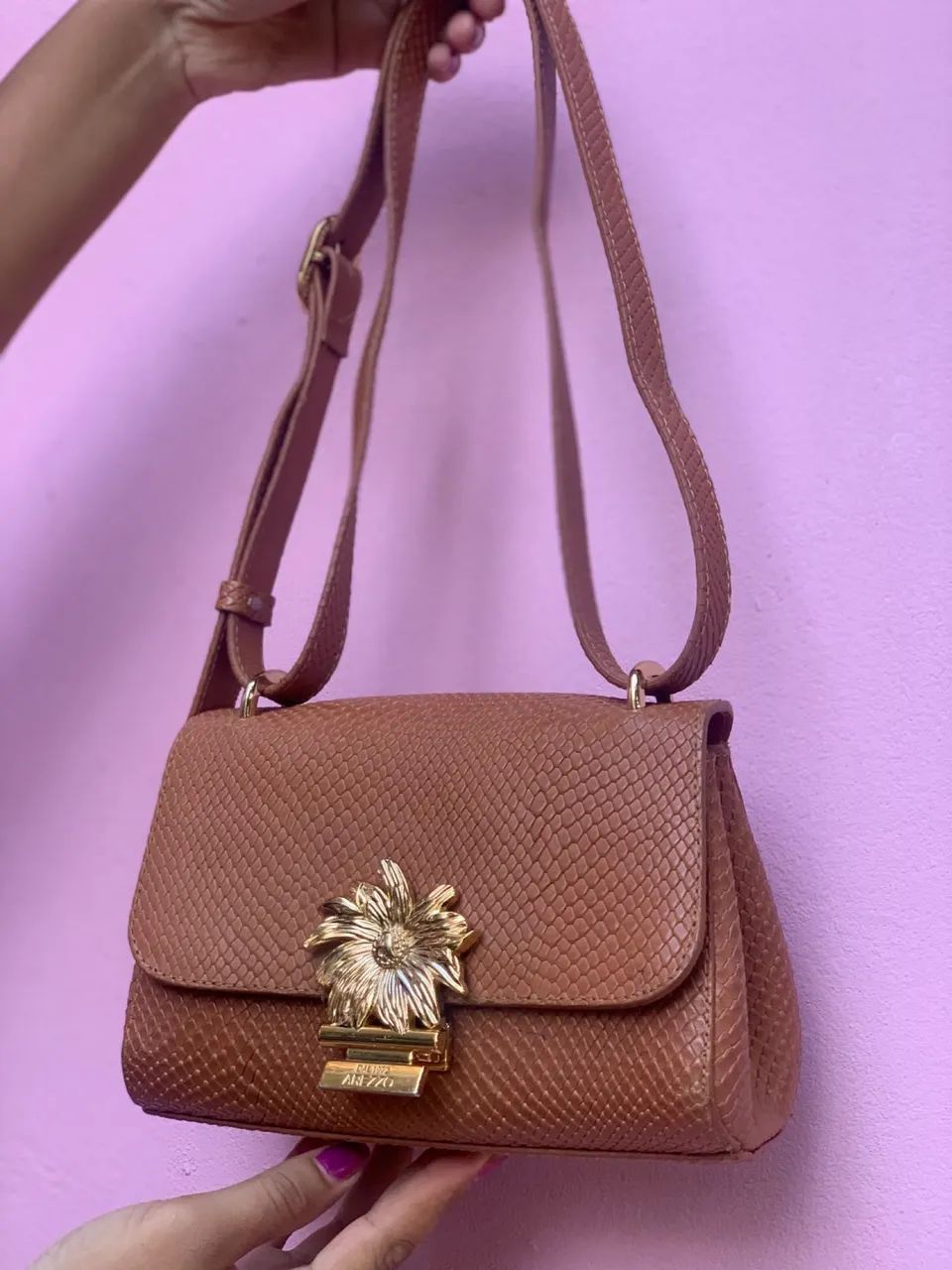 Bolsa couro Arezzo  - Foto 4