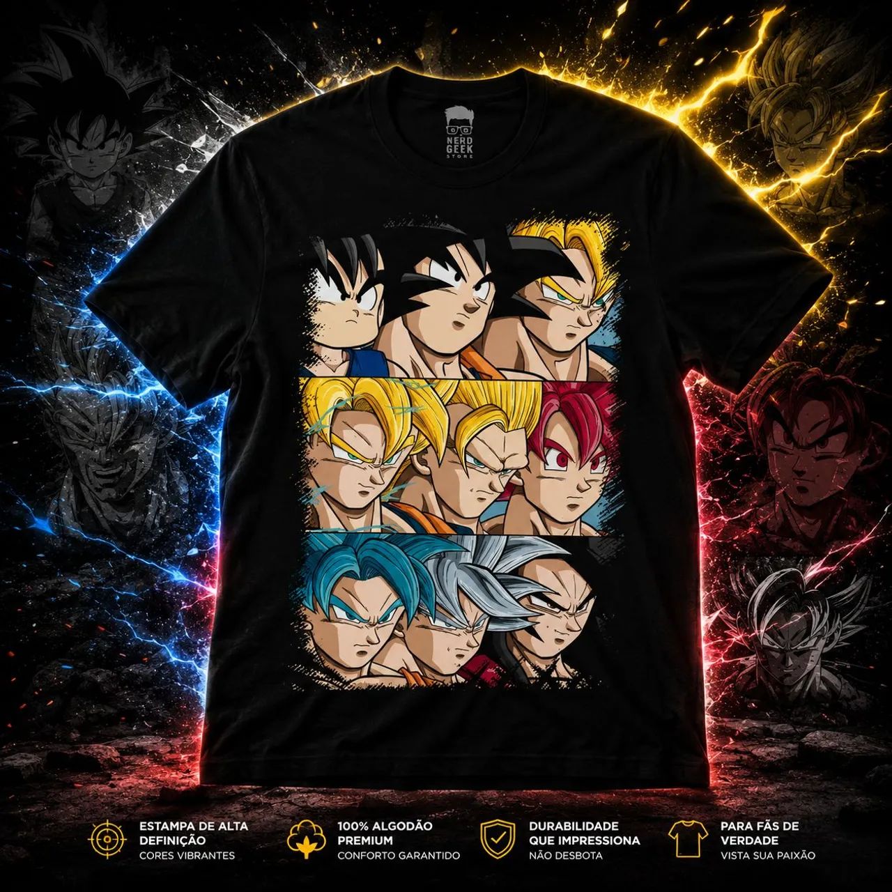 Camisas geek | Animes, heróis, séries e games - Foto 4