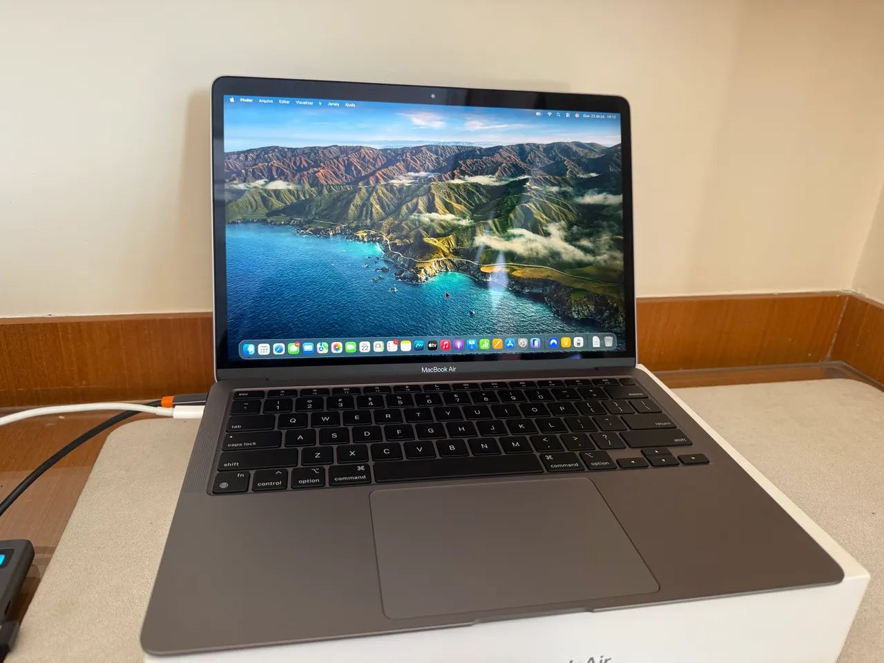 MacBook M1 256 gb 2023 com 4 ciclos utilizados  - Foto 3