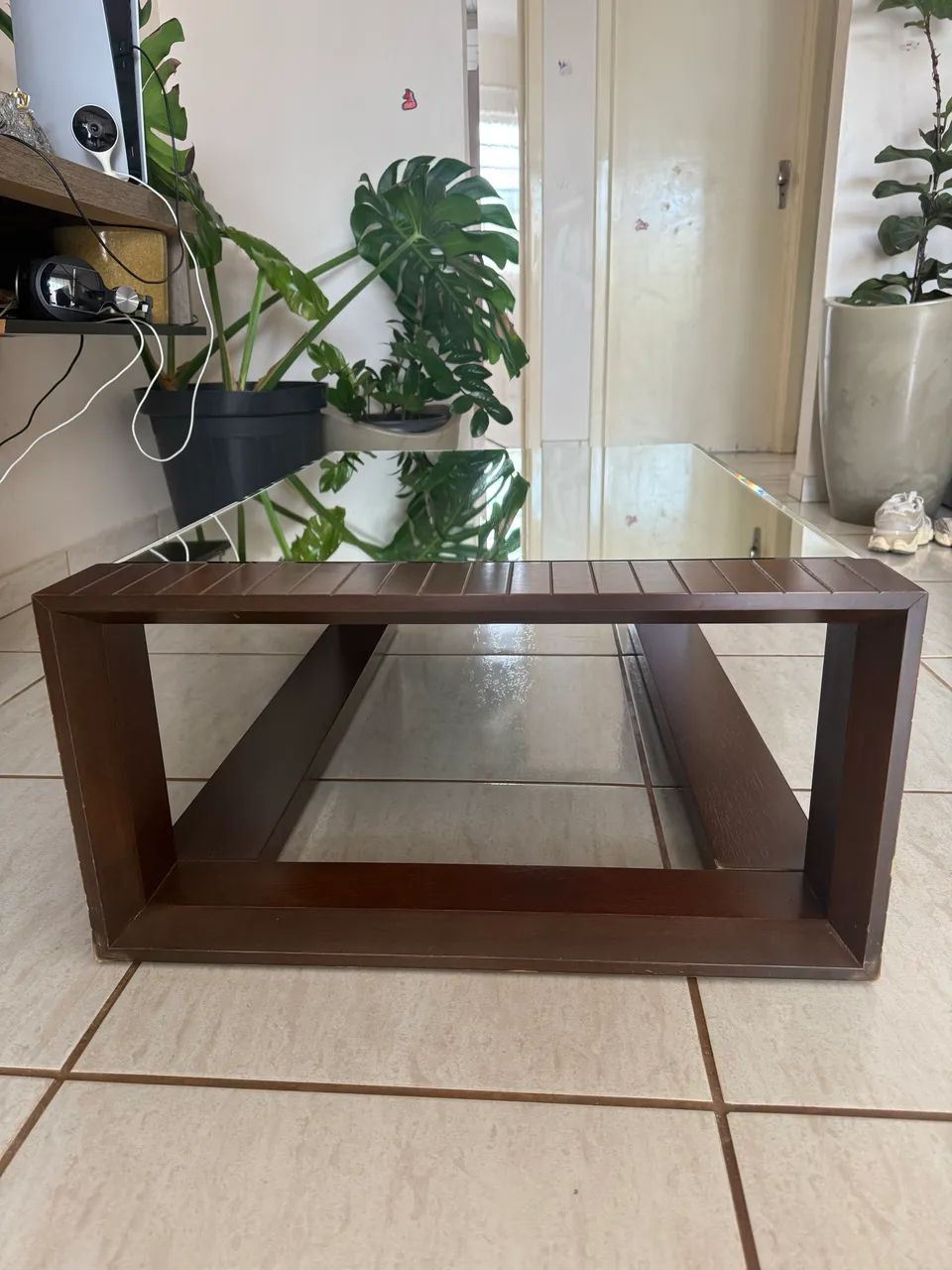 Mesa de Centro Espelhada - 95×60 cm - Foto 2