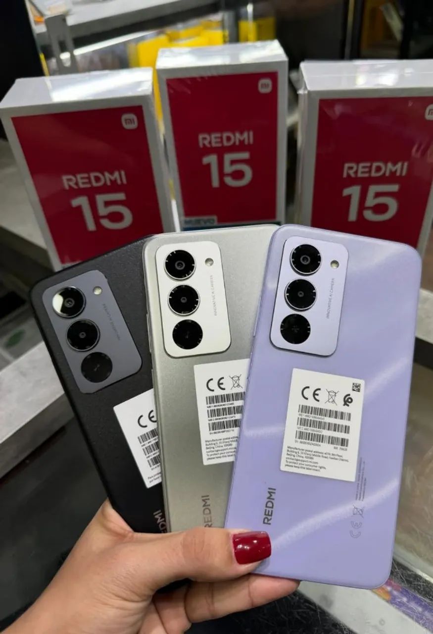 Redmi 15 4G 256/8 Pronta Entrega 