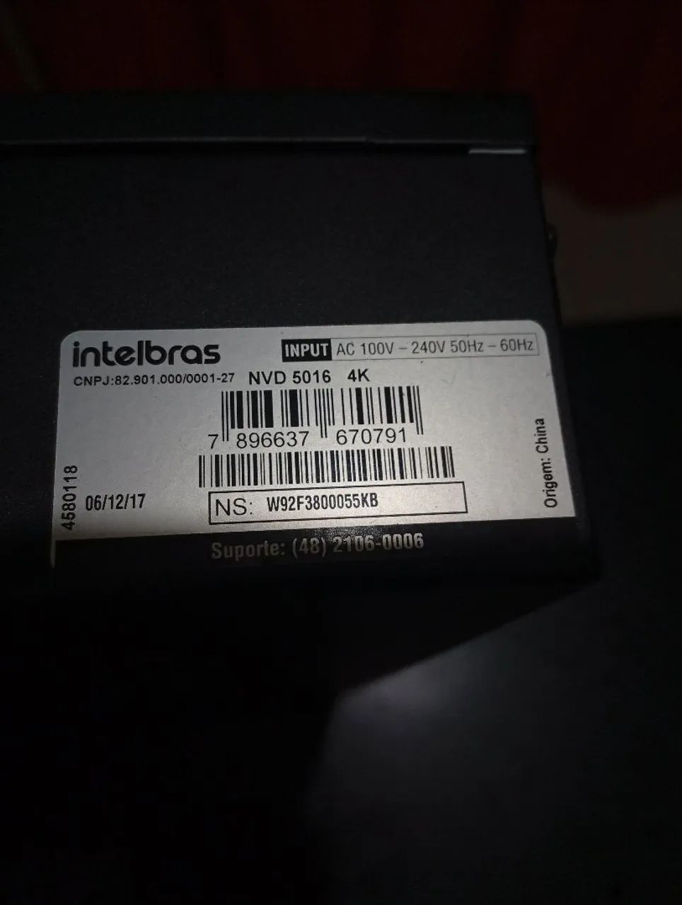 NVR INTELBRAS 16CH  NVD5016-4K - Foto 4