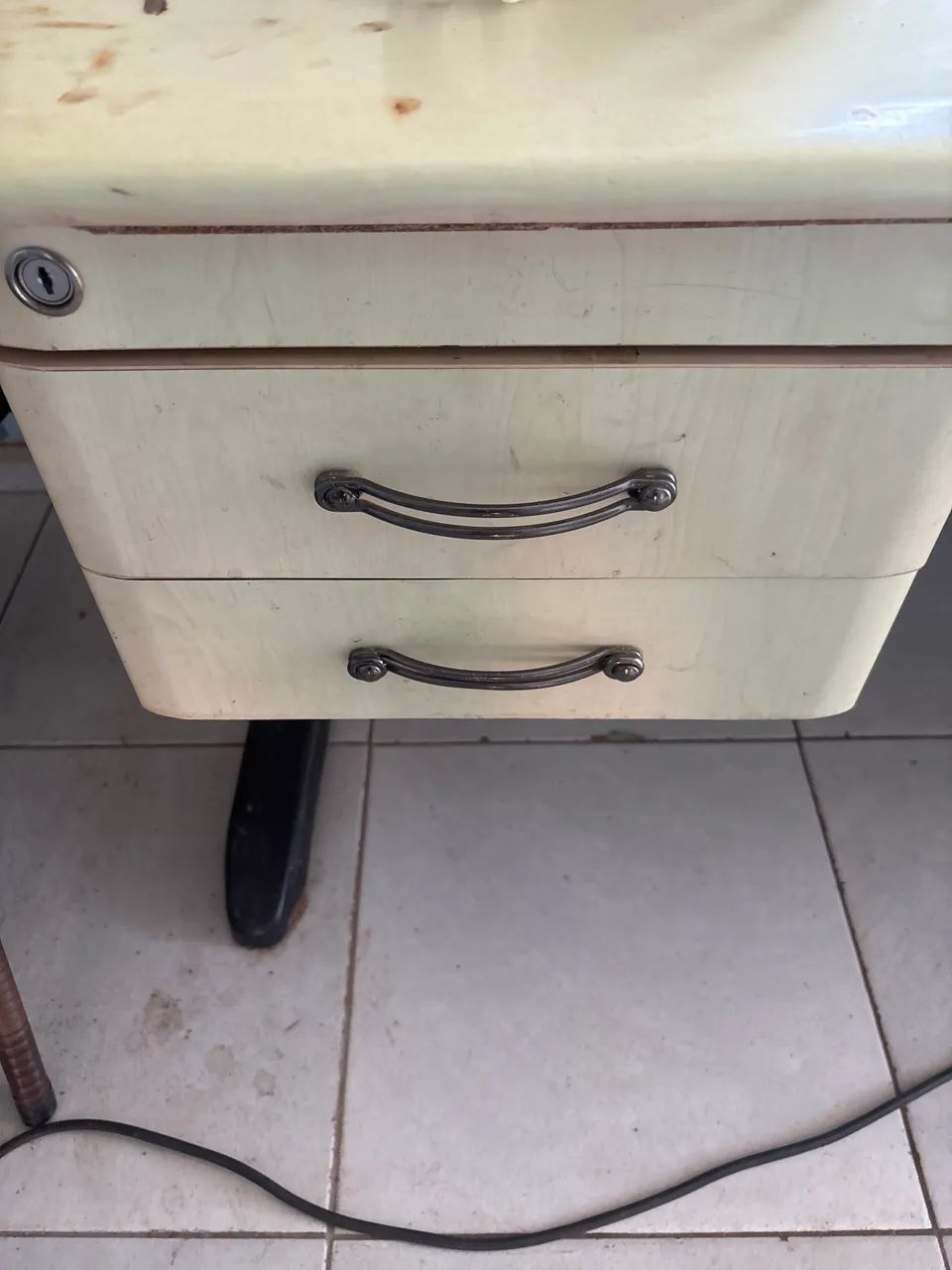 Mesa de escritório antiga  - Foto 2