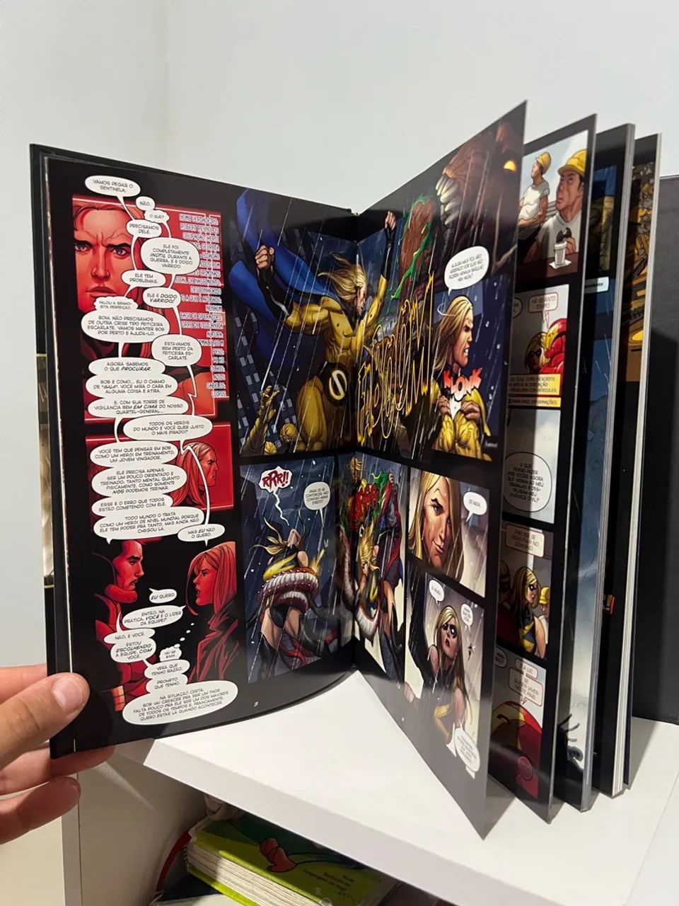 HQ Os Poderosos Vingadores - Marvel Deluxe (Esgotado / Raro).   - Foto 5