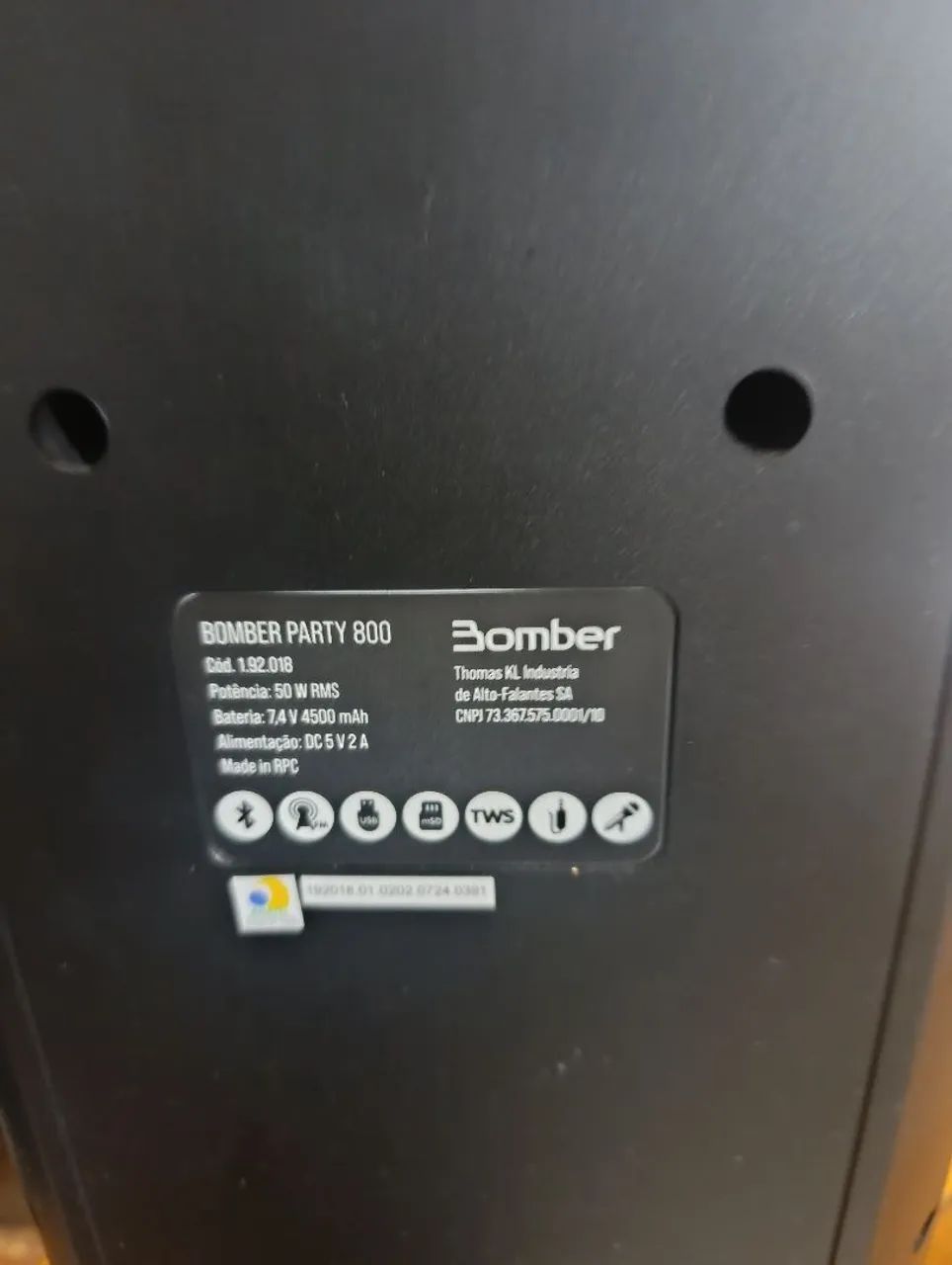 Bomber Party 800 BT super 6" - Foto 2