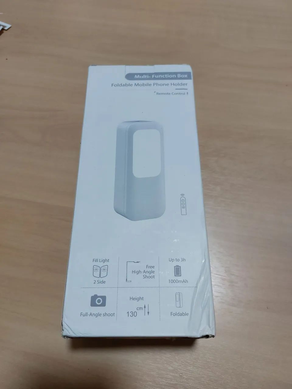 Suporte de Celular Com Ringlight E Base De Apoio