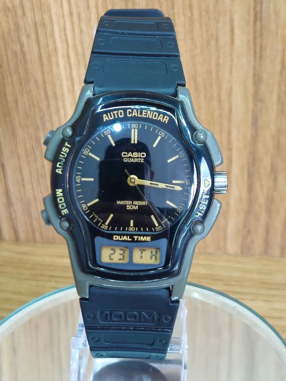 Relógio Casio AW-24  Ana-Digi ( Dual time ) - Foto 2