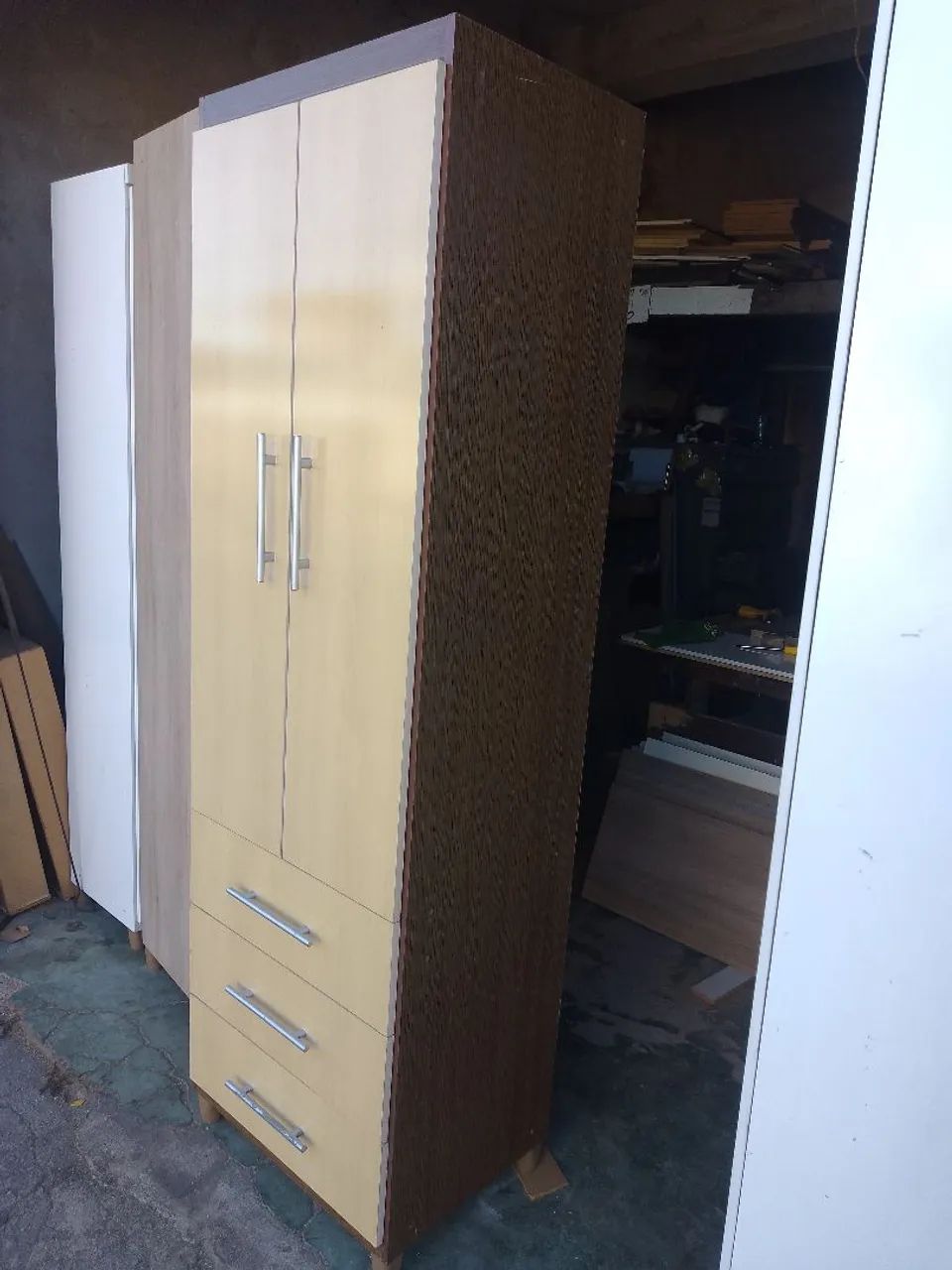 Guarda roupa 2 portas artesanal  - Foto 2
