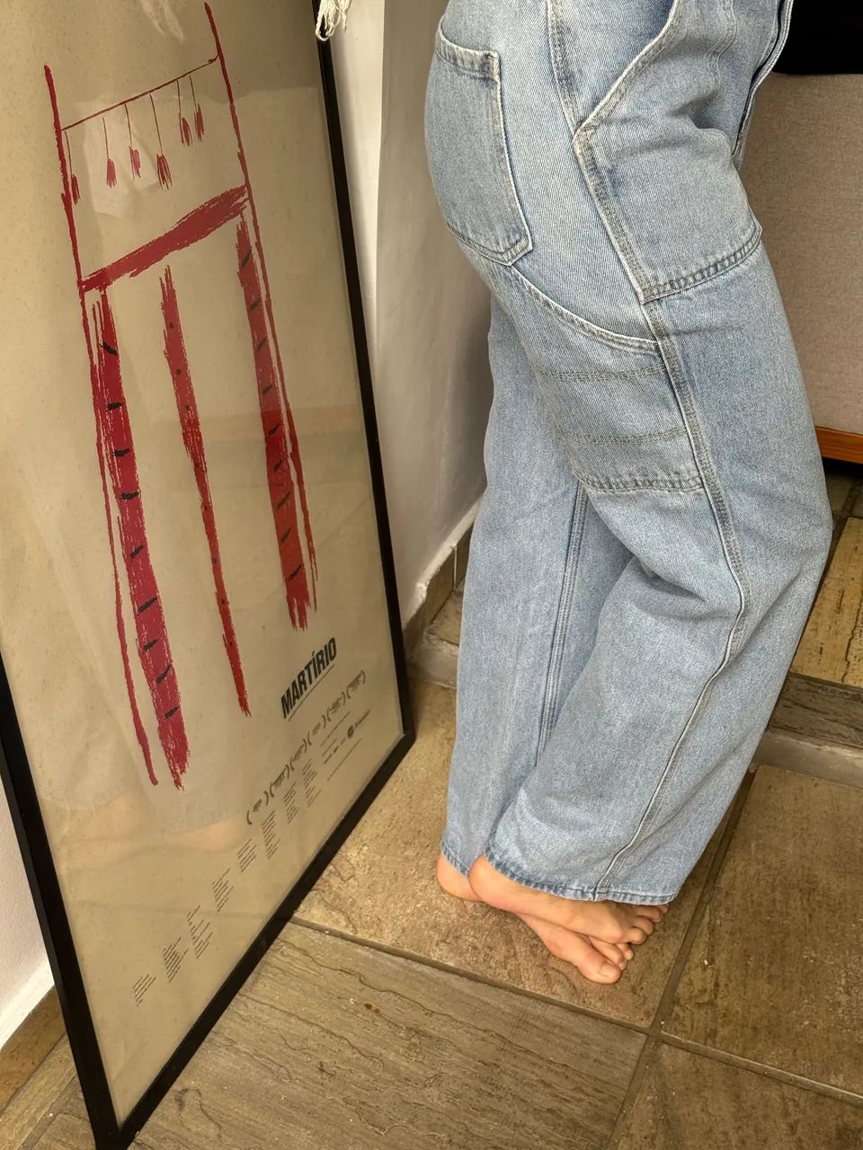 calça jeans P - Foto 5