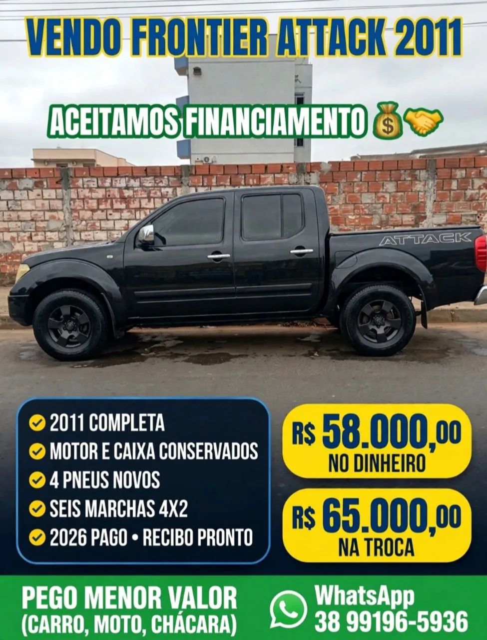 Nissan Frontier Frontier SE/SE Strik CD 4x2 2.5 TB Dies. 2011