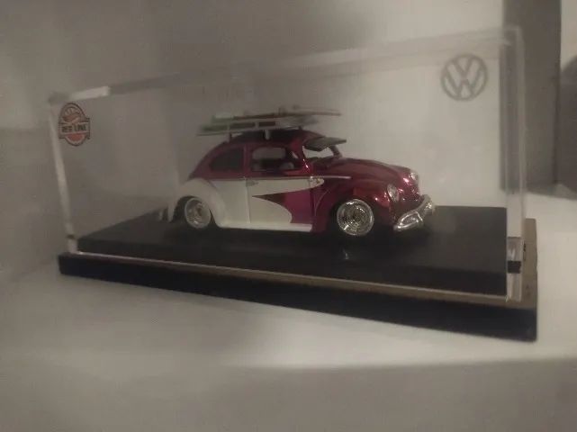 Hot Wheels kawa bug Fusca rosa rlc 
