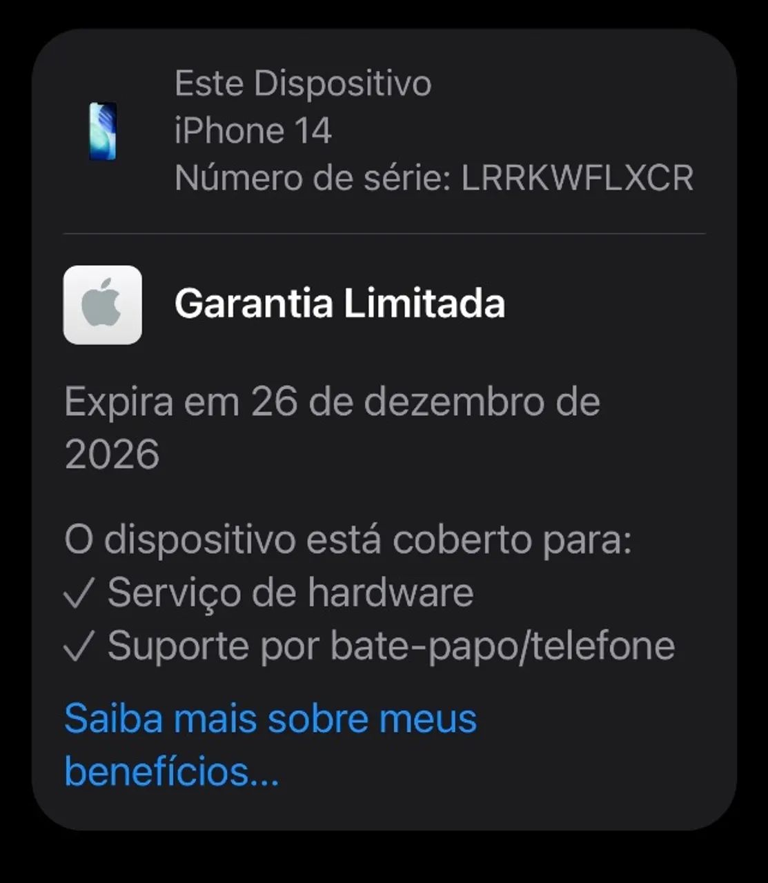 IPHONE 14 256GB (GARANTIA APPLE) - Foto 3