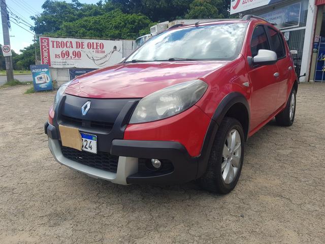 Renaut Sandero 2012 Stepway automatico IPVA 2019 pago placa mercosul