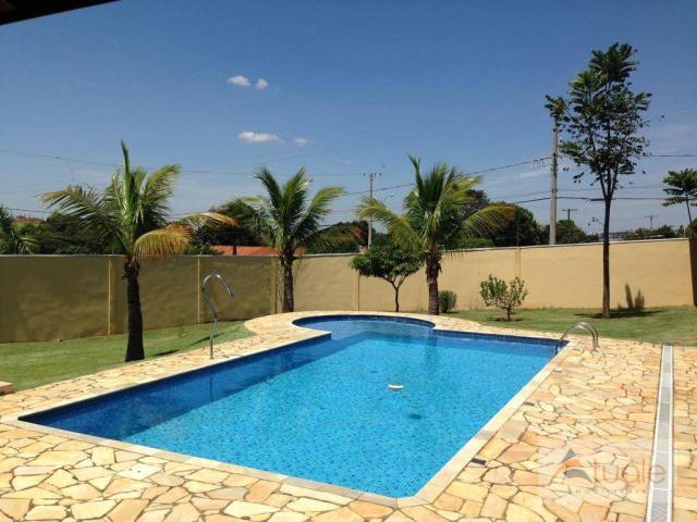 Chácara com 6 dormitórios para alugar, 1354 m² por r$ 5.000,00/mês - chácara recreio alvor - Foto 13