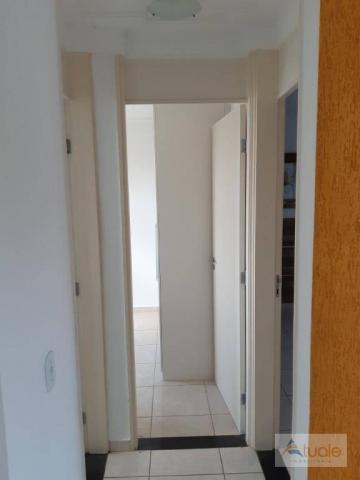 Apartamento com 2 dormitórios para alugar, 46 m² por r$ 1.050,00/mês - parque villa flores - Foto 6
