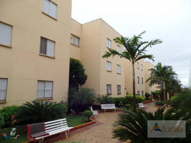 Apartamento com 2 dormitórios à venda, 50 m² - parque bandeirantes i (nova veneza) - sumar
