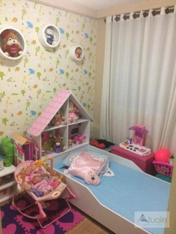 Apartamento com 3 dormitórios à venda, 50 m² - condomínio pitangueiras - hortolândia/sp - Foto 11