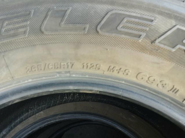 Pneu 265 65 17 Bridgestone Dueler Toyota Hilux - Foto 2