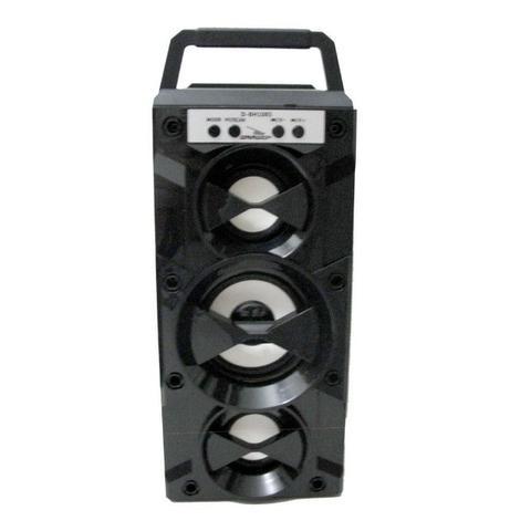 Caixa de Som Amplificada Portátil Bluetooth D-BH1085 Grasep Radio Fm Pen Drive Mp3 - Foto 6