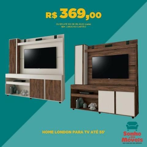 Ofertão - Home london para tv ate 55 polegadas Pronta entrega Envie seu pedido *