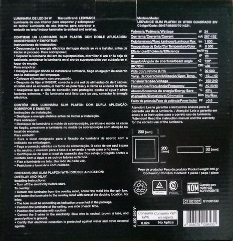 Luminária LED 24W Bivolt Ledvance - Foto 3