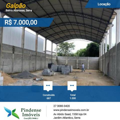 Galpão em Alterosas, 1000m²