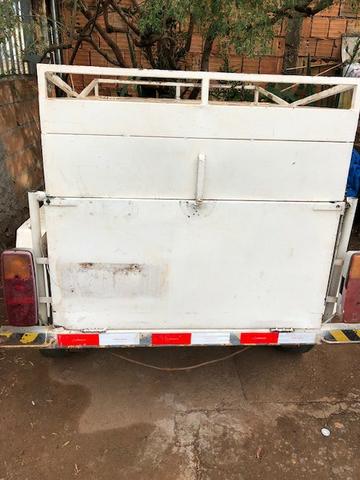 Carretinha reboque trailer sem placa (Leia o anuncio) - Foto 2
