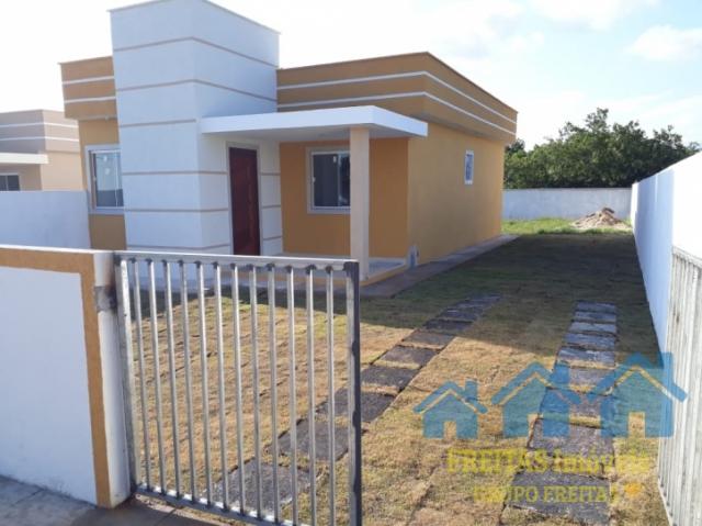 Casa nova com quintal