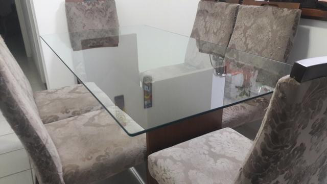 Mesa retangular Brasil Decor com 6 cadeiras - Foto 5