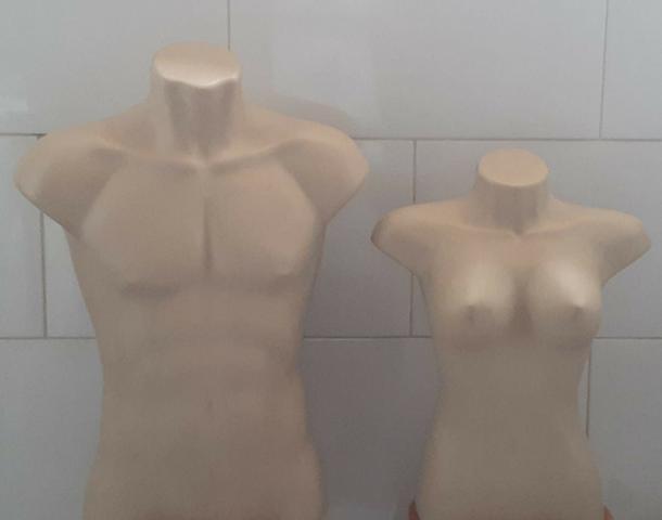 Manequins para comércio - 50 reais cada.